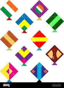 Cometa India Cometa de papel tradicional para entusiastas del vuelo de cometas - Product Image 3