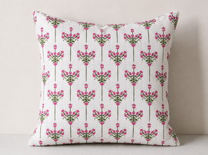 Designer Pure Cotton Printed Cushion Cover Square <b>Decorative</b> <b>Pillow</b> Cover with Zipper for Modern Home <b>Decoration</b> - Product Image 4