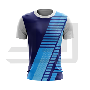 เสื้อยืดกีฬา JAMEZ SPORTS สำหรับผู้ใหญ่ทุกเพศ พิมพ์ชื่อทีมได้ตามต้องการ ผ้าฝ้าย 100% ระบายอากาศได้ดี แห้งเร็ว ต้านเชื้อแบคทีเรีย คอวี - Product Image 1