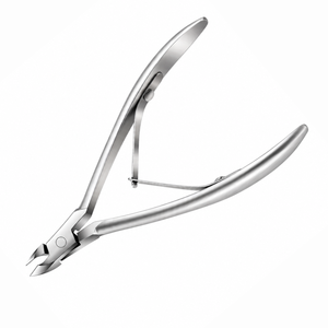 Coupe-ongles professionnel en acier inoxydable durable, lame plate de 12,5 mm, lame tranchante pour les doigts et les orteils, style classique - Product Image 1