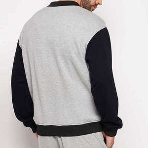 Chaqueta Varsity de mezcla de algodón estilo Letterman, clásica, deportiva, informal, tipo bomber, universitaria, de béisbol, para hombre. - Product Image 5