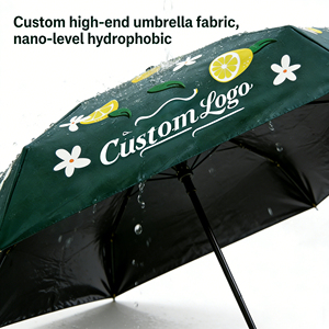 Parapluie de Voyage Pliant Compact Classique de Poche Anti-UV Haute Qualité Design Personnalisé Mini Tendance Style Populaire Usine 2026 - Product Image 2