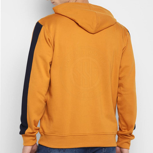 Sweat à capuche zippé pour homme, fermeture éclair intégrale, coupe confortable, tissu doux, vêtement décontracté, sweat à capuche élégant, basique pour un usage quotidien et streetwear - Product Image 2