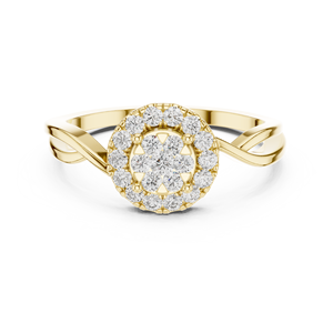 Charming Crafts Bague en pierres précieuses en or plaqué or 10 carats pour femme Bijoux de style bohème chic - Product Image 6