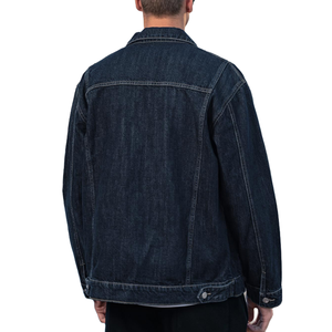 Chaqueta Vaquera Casual de Invierno para Hombre, Corte Regular, Cuello Atractivo, Bolsillos Modernos, 100% Algodón, Personalizable, Corte Clásico - Product Image 2