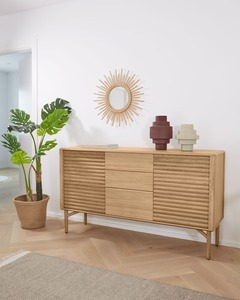Jarrón Minimalista de Mesa Colección Gallery, Blanco, Boca Ancha, 23 cm de Altura, Ø10.2-20 cm - Product Image 6