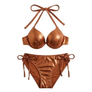 Maillots de bain personnalisés avec logo, bikinis colorés, maillots de bain sexy à découpes, maillots de bain floraux, bikinis et vêtements de plage pour femmes - Product Image 1