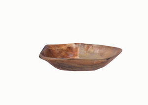 Tazón de Cuerno de Búfalo Hecho a Mano, Pulido, Natural, para Servir Ensaladas y Frutas, para Fiestas, Bodas, Decoración del Hogar - Product Image 5