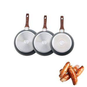 Ensemble de 3 poêles antiadhésives avec poignée pour une cuisson efficace - Product Image 2