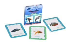 Toysaga Tarjetas de Animales Oceánicos, 30 Tarjetas, Edad 2+ Años, Juguete Educativo para Niños - Product Image 1