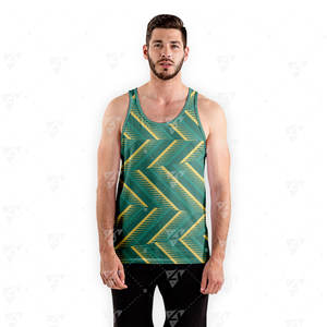 Débardeur Sportif Homme Personnalisé avec Logo, 100% Polyester, Léger, Respirant et Séchage Rapide (ODM) - Product Image 3