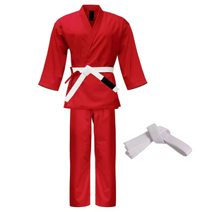 High Quality Women's Adult Judo Gi Uniform 100% Cotton Breathable Fabric Training Suit with Reinforced Stitching - Product Image 5