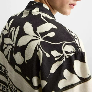 Chemises Hawaïennes pour Homme, Nouveau Design, Imprimé Hibiscus, Design Tribal Polynésien, Personnalisé, Grande Taille, Imprimé, Séchage Rapide - Product Image 5