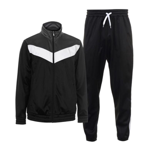 Conjuntos Deportivos de Manga Larga Personalizados al Por Mayor, de Alta Calidad, 100% Poliéster Transpirable, para Hombre - Product Image 1