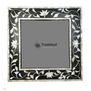 Marco de Fotos Creativo Hecho a Mano con Incrustaciones de Madreperla, Acabado Brillante de Primera Calidad por Tradebyd - Product Image 6