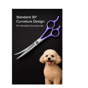 Premium Pet Grooming <b>Scissors</b> Set – Made from High-Quality Stainless Steel, Professional <b>Dog</b> & Cat Hair Cutting Kit with Case - Product Image 5