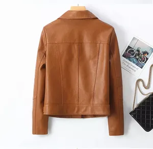 Chaqueta de Cuero para Hombre en Oferta, Diferentes Estilos, Chaqueta de Cuero para Hombre de Estilo Popular para Otoño - Product Image 2