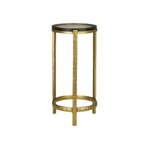 Luxury Metal Drink <b>Table</b> For Accent Furniture Collection With Handcrafted Look And Elegant <b>Side</b> <b>Table</b> Style - Product Image 6
