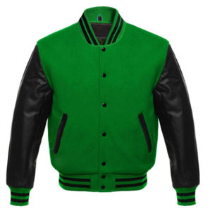 Chaqueta Universitaria de Béisbol de Cuero Genuino para Hombre y Mujer, Diseño Personalizado, Nueva, de Alta Calidad, para Invierno - Product Image 3