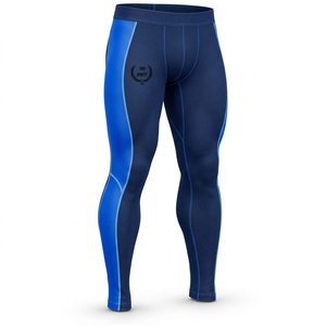 Mens Custom <b>Compression</b> <b>Leggings</b> Breathable Stretch Fabric Lightweight Comfortable Athletic Fit Gym Training Running Workout - Product Image 6