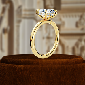 14K White Gold 1.5CT Marquise Cut Diamond Engagement Ring with 6 Prong Setting IGI Certified Solitaire Bridal Ring, Promise Ring - Product Image 5