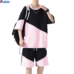 Conjunto de Verano Personalizado de Ropa Urbana para Hombre, Camiseta y Pantalones Cortos Transpirables de Alta Calidad, Conjuntos de Camiseta para Hombre, Estilo Urbano Juvenil - Product Image 3