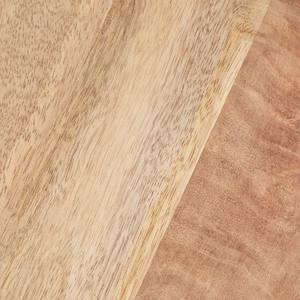 Table basse ronde Vandana Grand Stellar Ø62 cm en bois de manguier et acier Ket - Product Image 6