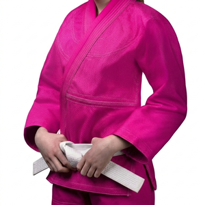 เครื่องแบบ BJJ GI สำหรับผู้หญิงชุดกิโมโน350gsm ผ้าทอสีมุกน้ำหนักเบาผ้าห่อตัวแบบบราซิลจูสึออกแบบโลโก้ได้ตามต้องการ - Product Image 3