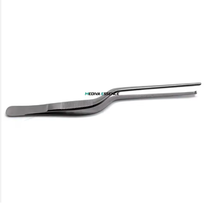 Pinza Adson Bayonet Kocher de 7.25 Pulgadas, Manual, de Acero Inoxidable, para Toallas Quirúrgicas, Curva, Instrumento Dental, ISO13485, para Hospital - Product Image 1