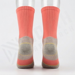 Coral <b>Crew</b> <b>Socks</b> Solid Color Cotton Spandex Knitted Breathable Casual Daily Wear Adult Summer <b>Socks</b> - Product Image 2