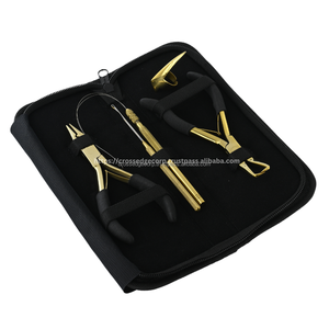Kit de herramientas de extensión de cabello, lazo para tirar del cabello con herramienta de alambre, removedor de microcuentas, alicates, anillo de separación y Herramienta de gancho de ganchillo - Product Image 1