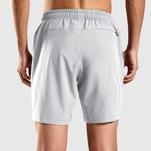 Shorts d'entraînement athlétiques pour hommes, séchage rapide, légers, respirants, taille élastique avec cordon de serrage, pour la gym, la course, l'entraînement, vêtements de sport d'été - Product Image 2