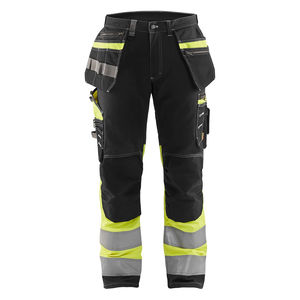 Pantalons de travail thermiques réfléchissants de sécurité pour hommes, de haute qualité, 100% coton respirant, durables, avec couleur et logo personnalisés - Product Image 5