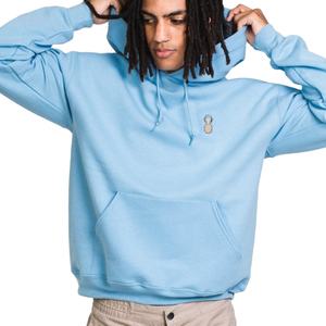 Sudaderas de alta calidad con Logo personalizado para hombre, jerséis de gran tamaño, en blanco, 280gsm - Product Image 1