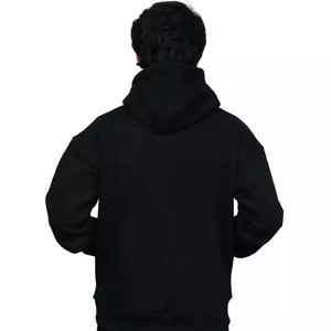 Sudadera con Capucha Personalizada de Moda de Última Generación para Hombre, 100% Algodón, con Logotipo Impreso, Sudadera Básica con Cuello Redondo - Product Image 2