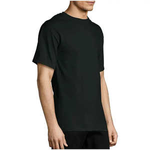 เสื้อยืดผู้ชายผ้าฝ้ายแท้ 100% ทรงหลวม พิมพ์ลาย ใส่สบายสำหรับฤดูร้อน ทรงเข้ารูป แขนสั้น คอวี ผ้าฝ้ายหวีอย่างดี คุณภาพเยี่ยม รับผลิตแบบ OEM - Product Image 2