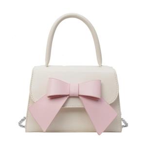 Bolso cuadrado pequeño y versátil de moda, bolso con lazo, nuevo bolso bandolera para mujer - Product Image 6