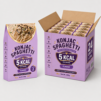Wholesale Instant Shirataki Konjac Spaghetti Vegan Low Carb 200g Packets
