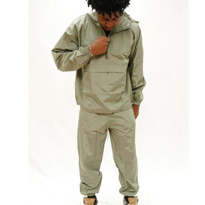 Conjunto Deportivo Unisex Informal de Verano con Cremallera y Capucha, de Secado Rápido, Chaqueta Cortavientos de Nailon, Ropa Deportiva Greek Life - Product Image 3