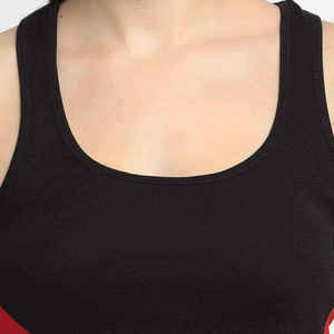 Best High Neck Ribbed Slim Fit Women Tank <b>Top</b> Lightweight Soft Touch Fabric Four Way Stretch Activewear for Yoga Gym - Product Image 4