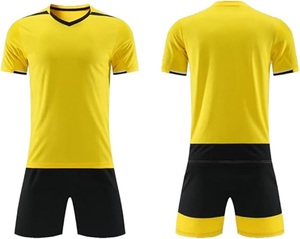 Conjunto de Uniforme de Fútbol Personalizado, Camiseta y Pantalones Cortos Sublimados, Transpirables y de Secado Rápido, para Entrenamiento de Equipos Masculinos y Juveniles - Product Image 5