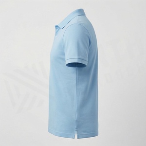 เสื้อโปโลผู้ชายผ้าฝ้ายคุณภาพพรีเมียม ทรงปกติ สกรีนโลโก้ได้ตามต้องการ แขนสั้น เสื้อยืดฤดูร้อน สีสันปรับแต่งได้ ชุดกีฬา - Product Image 3