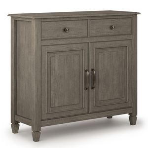 Mobiletto da ingresso grigio Connaught Farmhouse, elegante mobile da soggiorno - Product Image 1