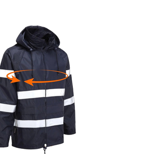 Windproof Reflective Safety <b>Jacket</b> Reflective Safety Clothing in Cotton Blends <b>Jacket</b> Workwear <b>Softshell</b> - Product Image 5