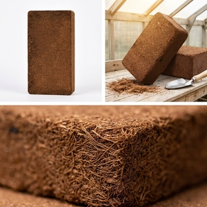 Super promotion : Briquettes de tourbe de coco 100 % biologiques, triple lavage, 708 g, pour l'agriculture, l'horticulture et le jardinage - Product Image 3