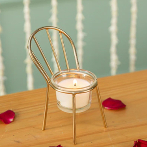 Juego de Portavelas de Madera para Velas de Té, Forma Cuadrada, Decoración para el Hogar, Material de Madera - Product Image 5