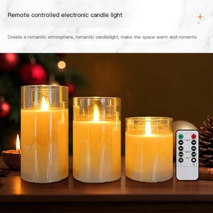 TOOWIN Nuevo Soporte para Lámpara de Vidrio LED con Mecha Patentada, Lámpara de Vela Electrónica, Luz Ambiental para Navidad y Halloween - Product Image 4