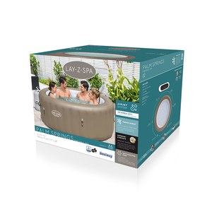 <span class=keywords><strong>Bestway</strong></span> 60017 <span class=keywords><strong>Piscine</strong></span> Spa Extérieure Moderne en PVC Palm Springs Hydro Jet Ronde avec Massage Whirlpool Gonflable - Product Image 5