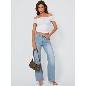 Top Tubo de Moda para Mujer, Verano, Casual, Sin Mangas, para Fiesta, Club, Elegante y Chic - Product Image 1