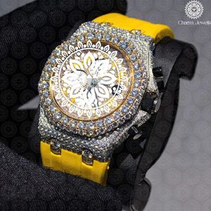 Reloj Charm Jewells de Lujo de Acero Inoxidable de 40 mm con Movimiento Mecánico Analógico para Hombre, Caja de Acero Inoxidable, Correa de Acero Inoxidable, Fecha Automática, 10 Bar - Product Image 1